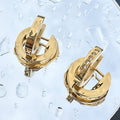 Luxury Gold Earrings