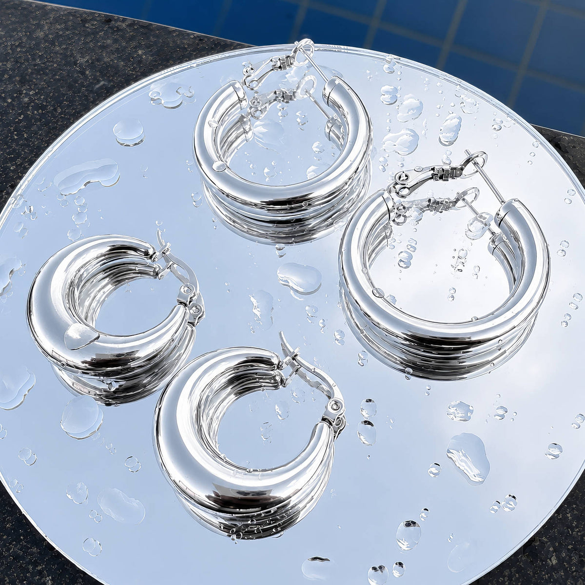 Silver Hoop