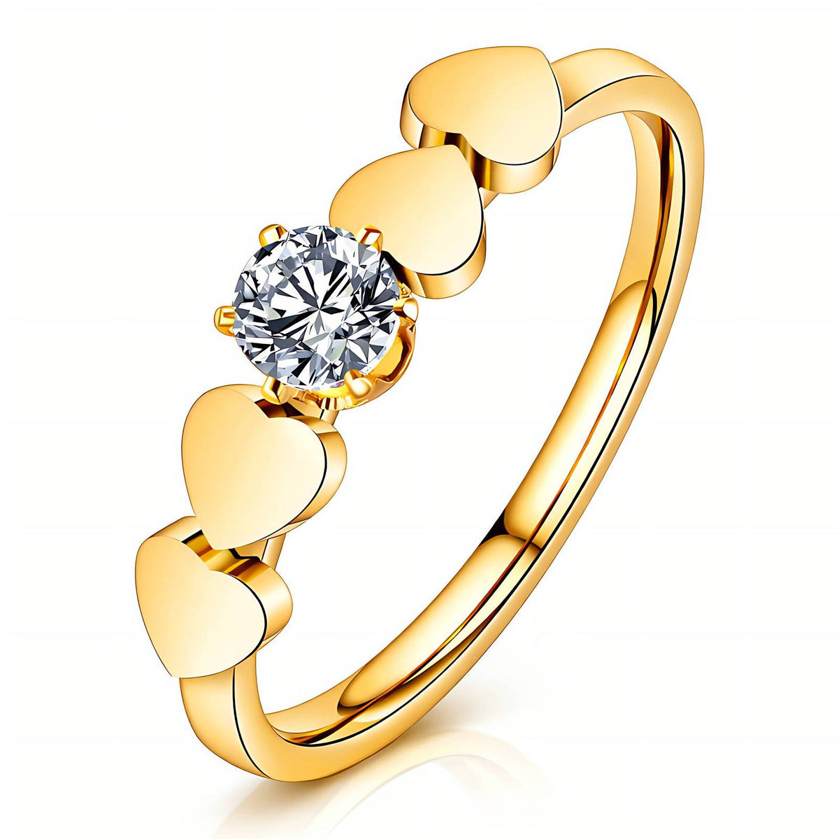 Heart Gem Ring