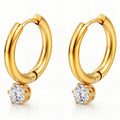 Crystal Hoops