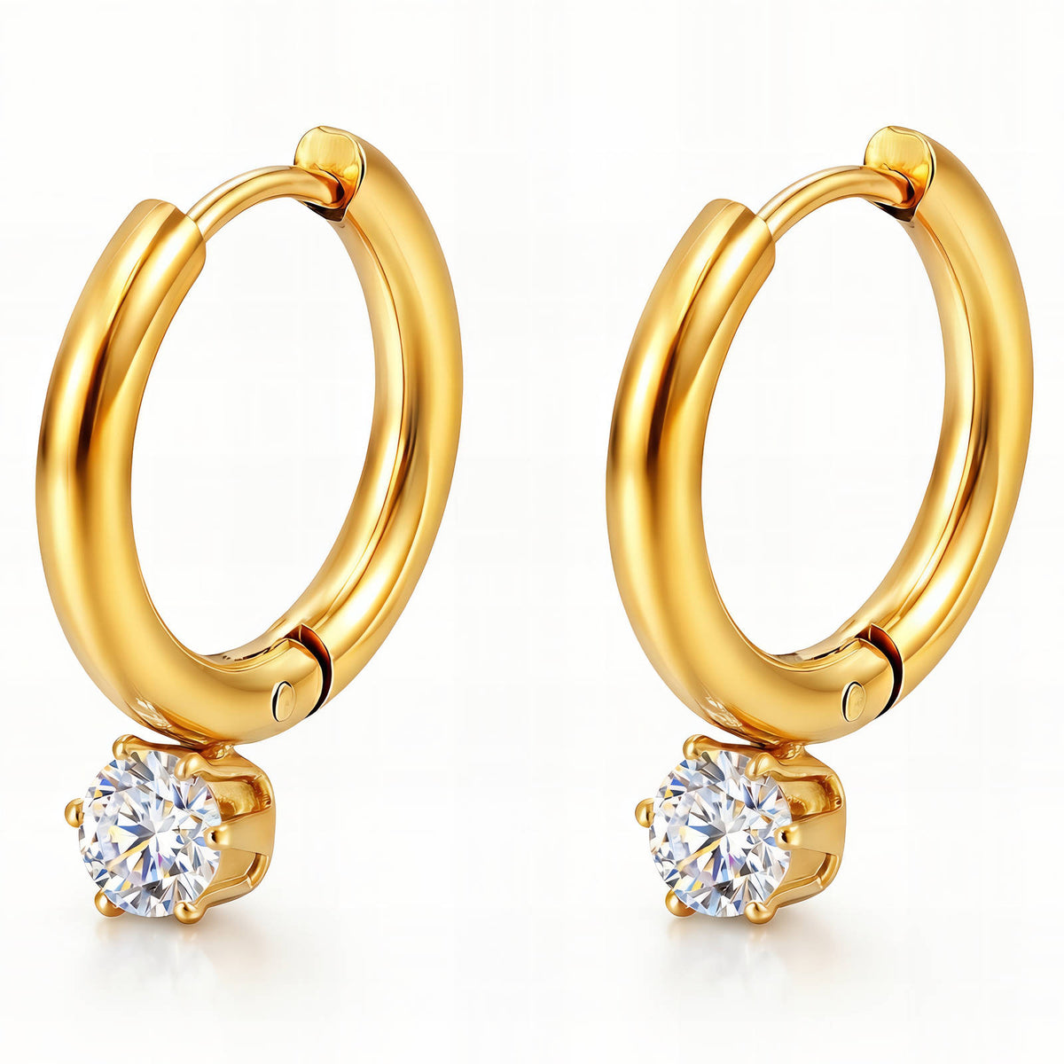 Crystal Hoops