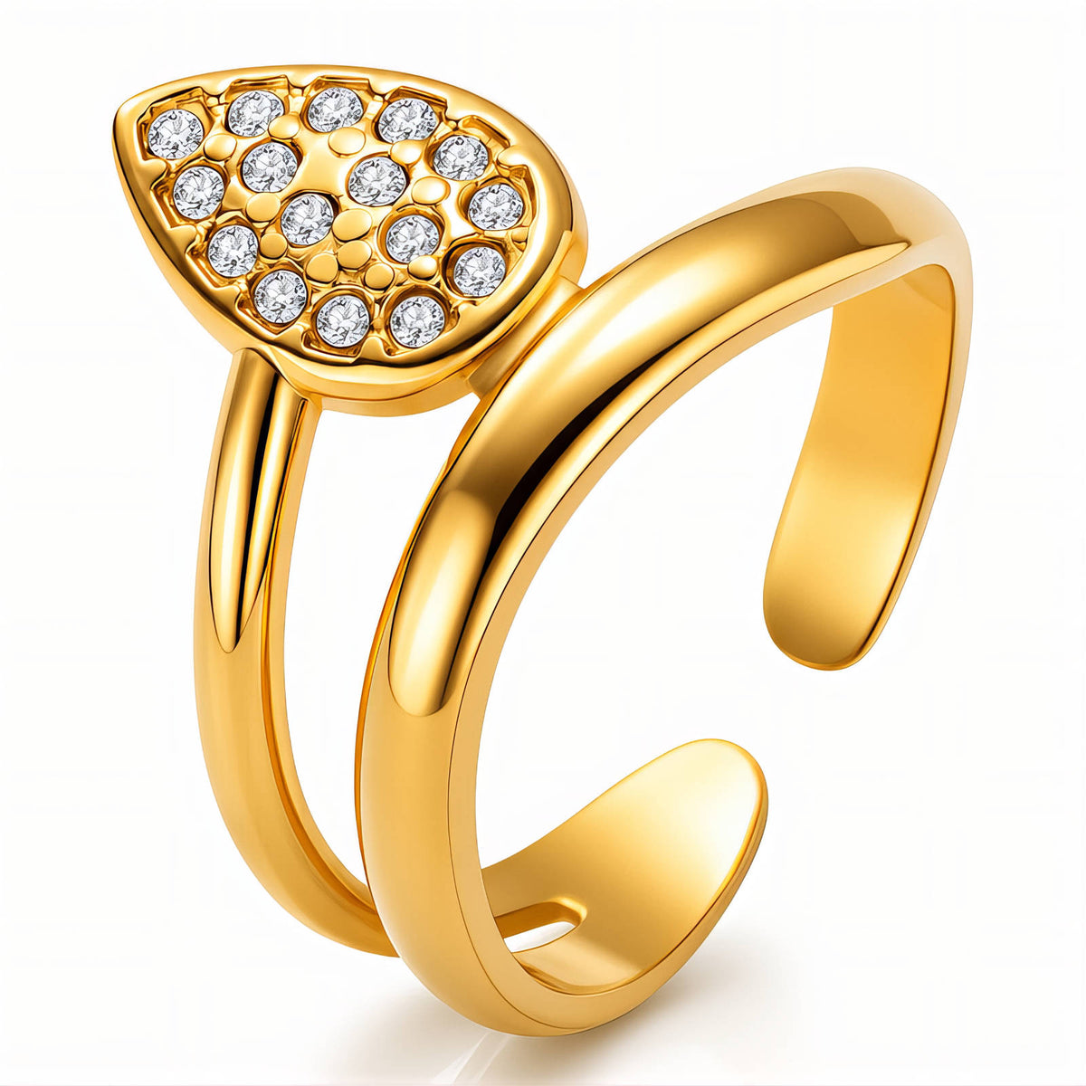 Teardrop Ring