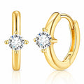 Solitaire Earrings